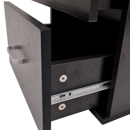 Mobili da Bagno con Lavabo Set 9 pz Nero | homemem39
