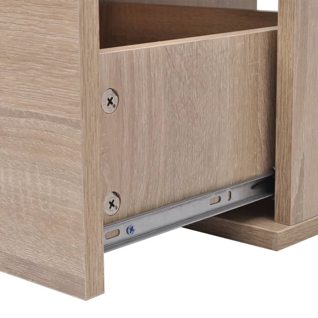 Set Mobili da Bagno con Lavabo 9 pz Beige | homemem39