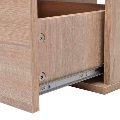 Set Mobili da Bagno con Lavabo 9 pz Beige | homemem39