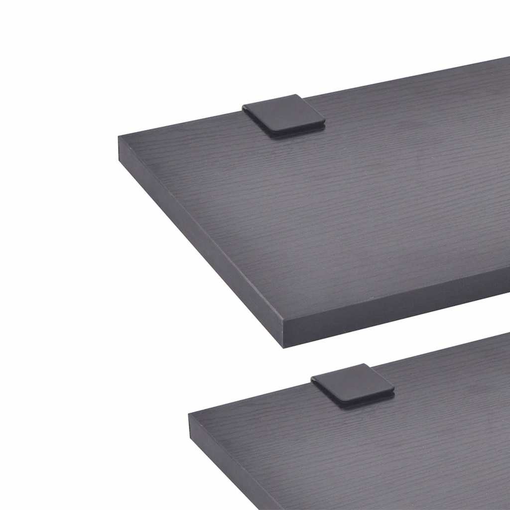 Set Mobili da Bagno con Lavabo 8 pz Nero | homemem39