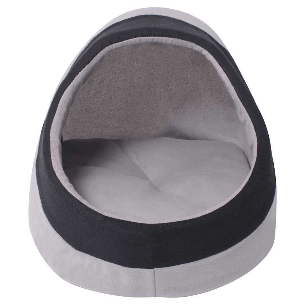 Cuccia per Gatti Grigio e Nero L - homemem39