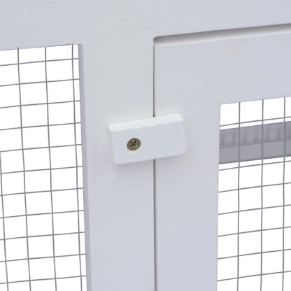 Two-Storey Wooden Hutch for Small Animals