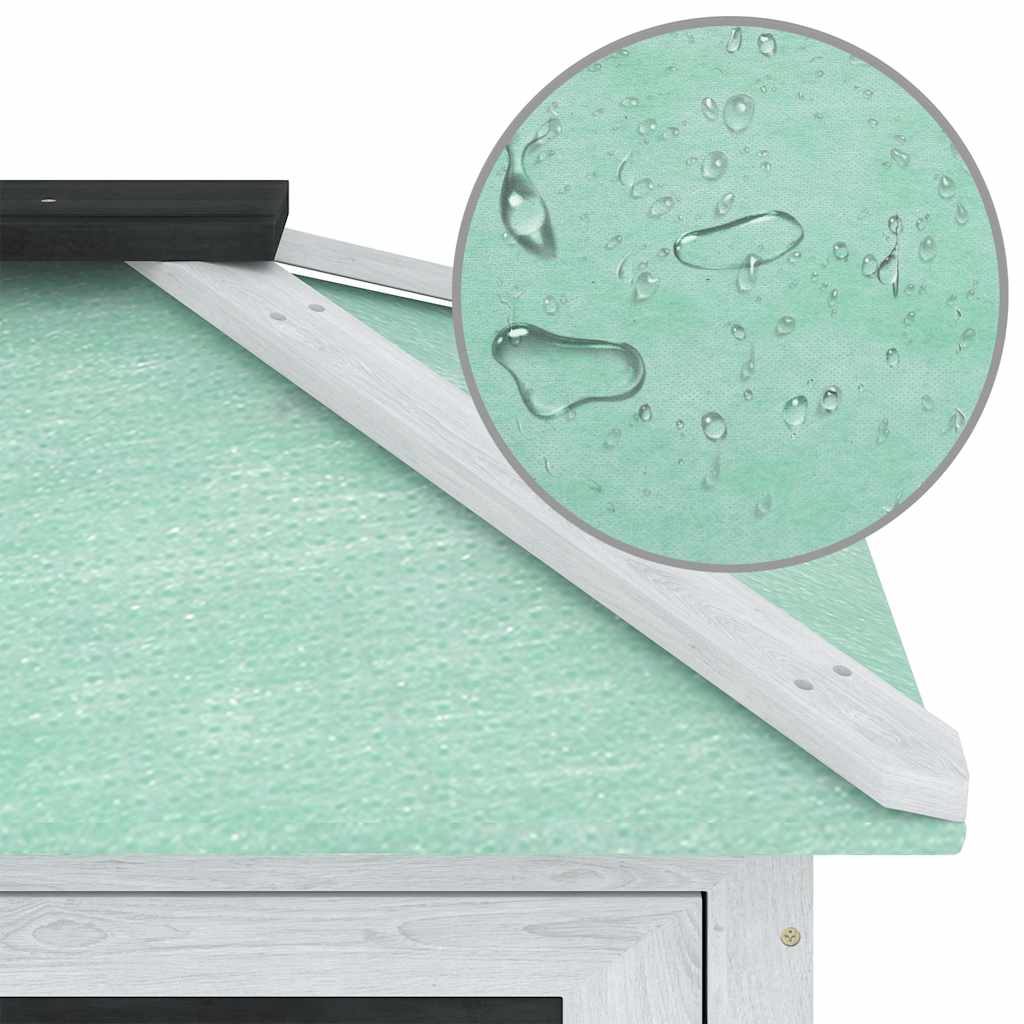 Two-Storey Wooden Hutch for Small Animals