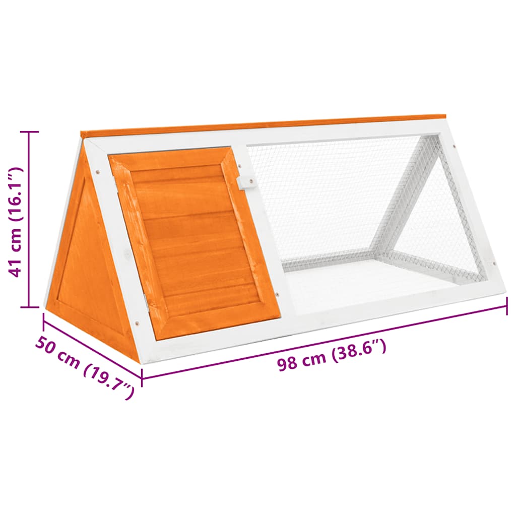 Conigliera in Legno per Animali Piccoli - homemem39