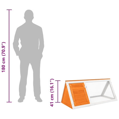 Conigliera in Legno per Animali Piccoli - homemem39