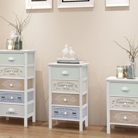 Mobile in Stile Francese con 4 Cassetti in Legno | homemem39