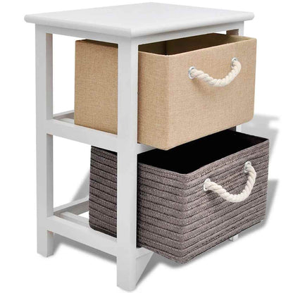 Comodini 2 pz in Legno