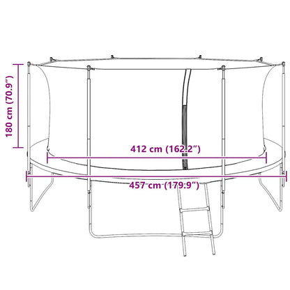 Rete di Sicurezza per Trampolino Rotondo 4,57 m | homemem39