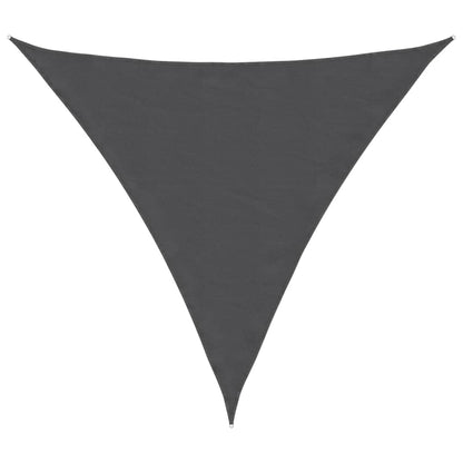 Oxford Triangular Parasol Sail 3.6x3.6x3.6 m Anthracite