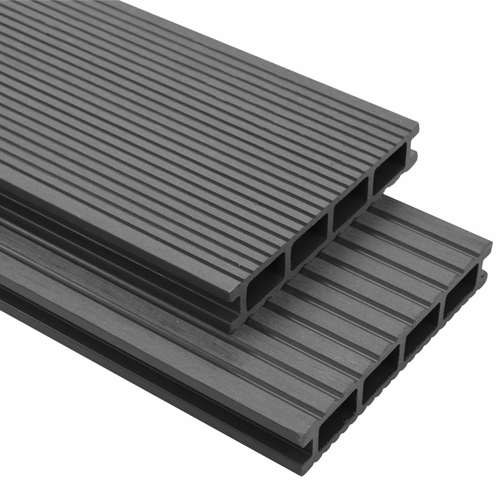 Pavimento da Deck 6 pcs Grigio WPC | homemem39