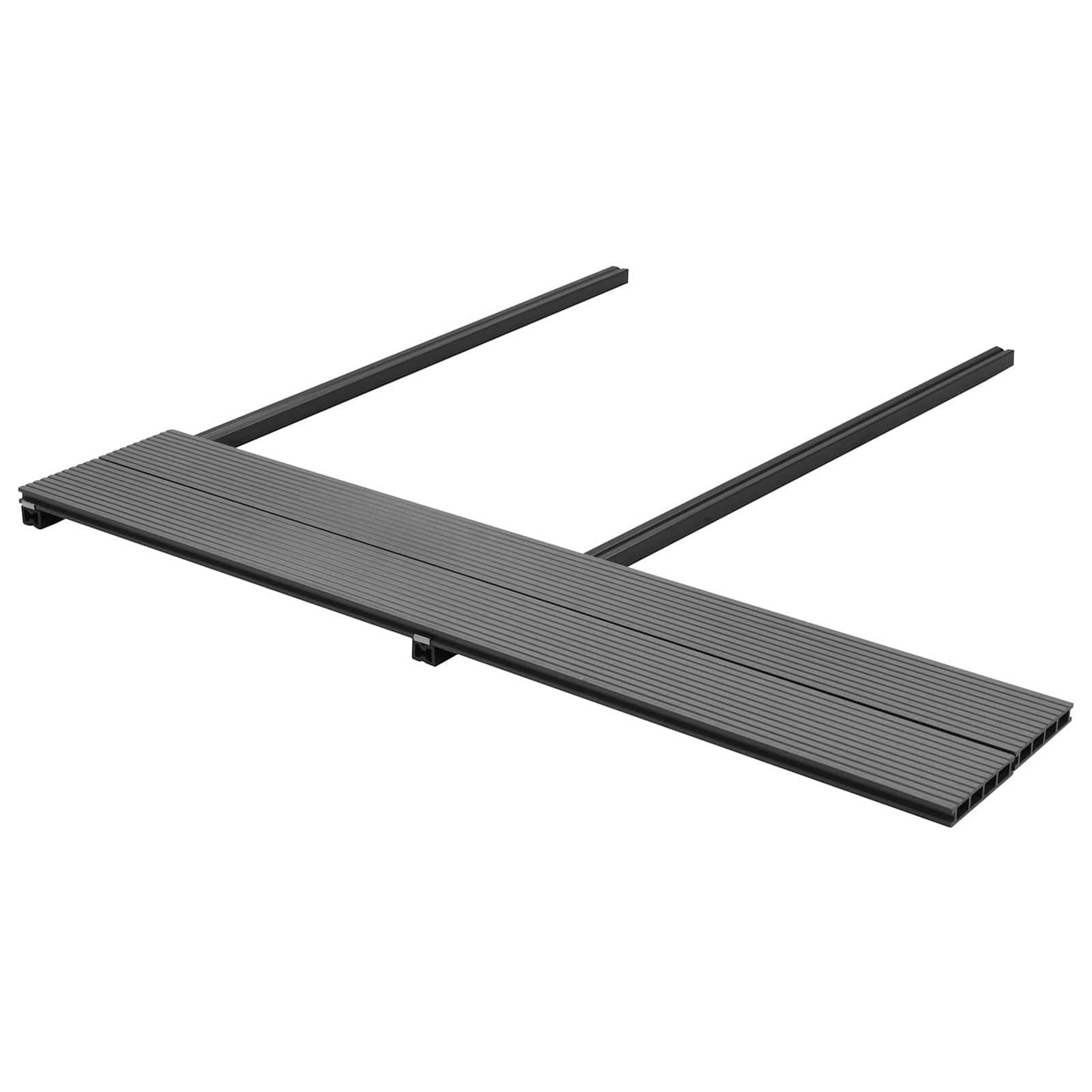 Pavimento da Deck 6 pcs Grigio WPC | homemem39