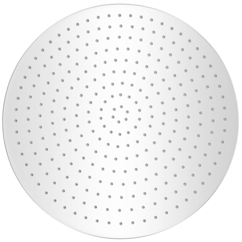 Testa Doccia a Pioggia in Acciaio Inossidabile 50 cm Rotonda - homemem39