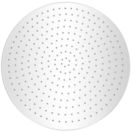 Testa Doccia a Pioggia in Acciaio Inossidabile 50 cm Rotonda - homemem39