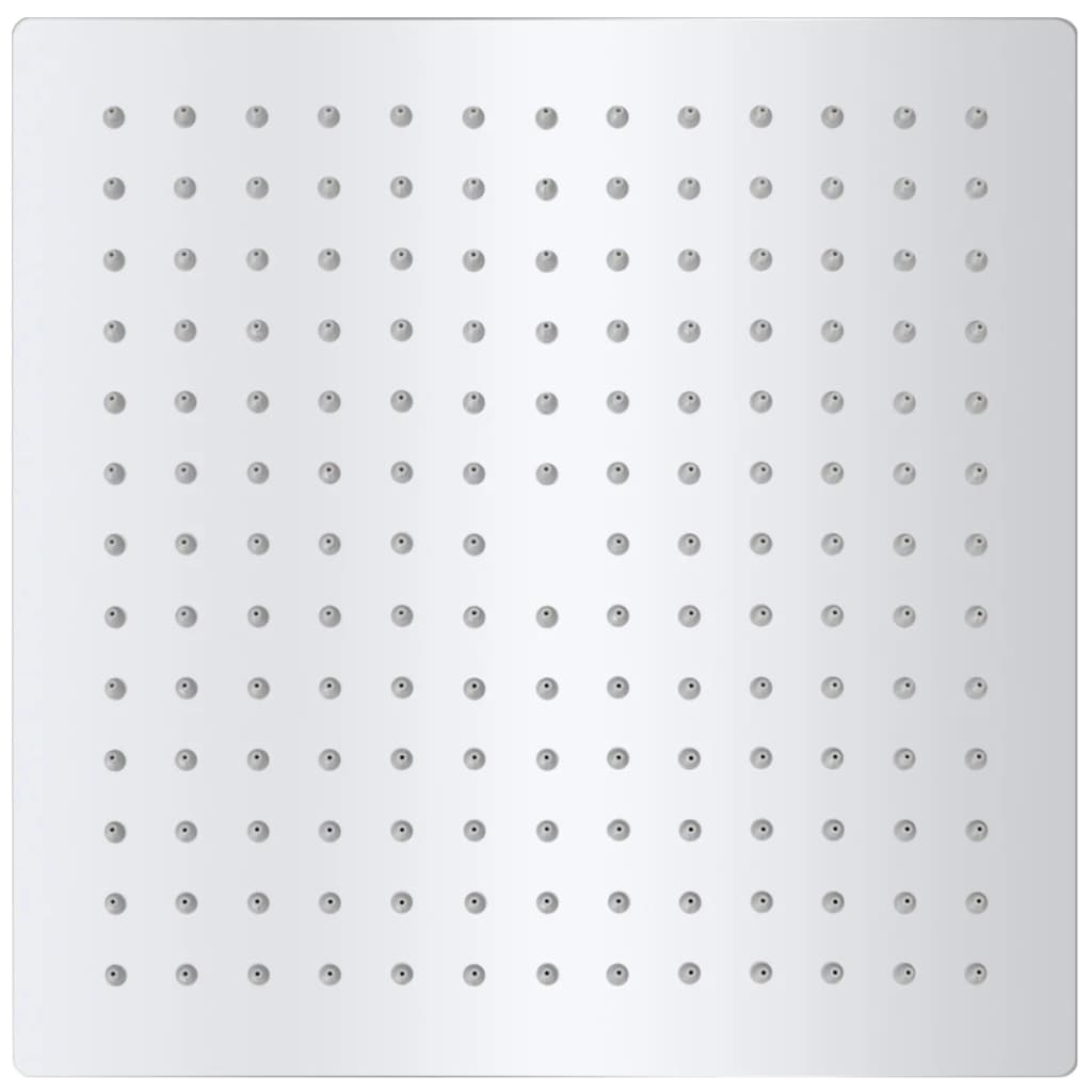 Testa Doccia a Pioggia in Acciaio Inossidabile 25x25cm Quadrata - homemem39