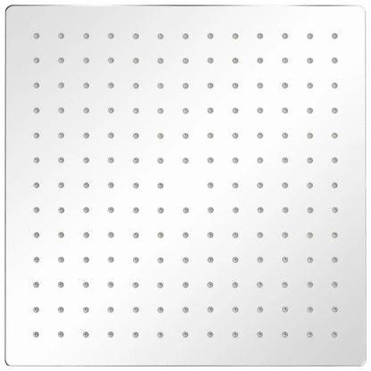Testa Doccia a Pioggia in Acciaio Inossidabile 30x30cm Quadrata - homemem39