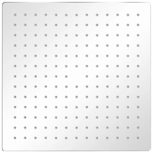 Testa Doccia a Pioggia in Acciaio Inossidabile 30x30cm Quadrata - homemem39