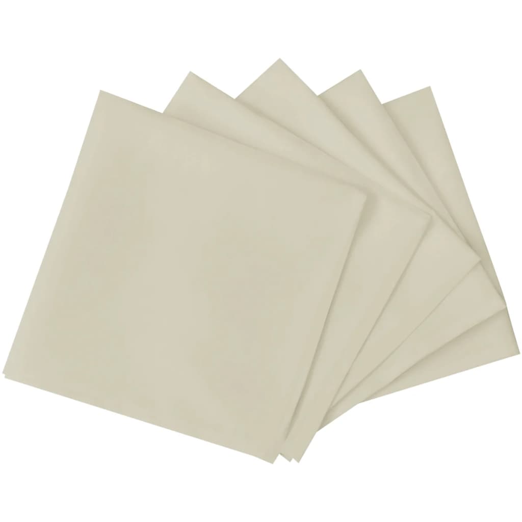 Tovaglioli per Banchetti 100 Pz 50x50 Crema - homemem39