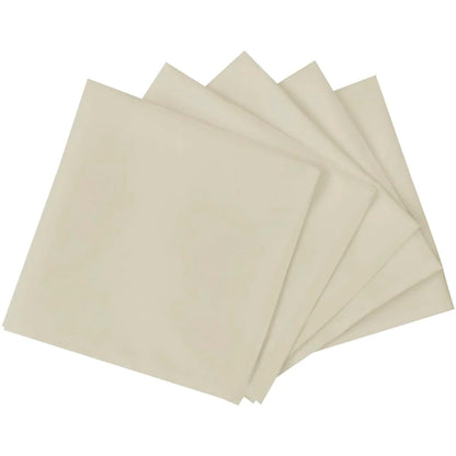 Tovaglioli per Banchetti 100 Pz 50x50 Crema - homemem39