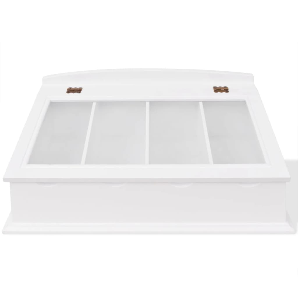 Portaposate in MDF Bianco in Stile Barocco | homemem39