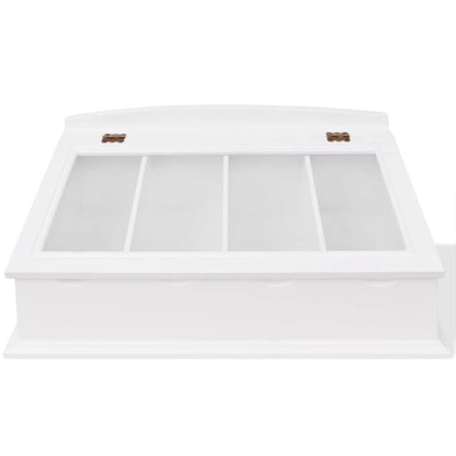 Portaposate in MDF Bianco in Stile Barocco | homemem39