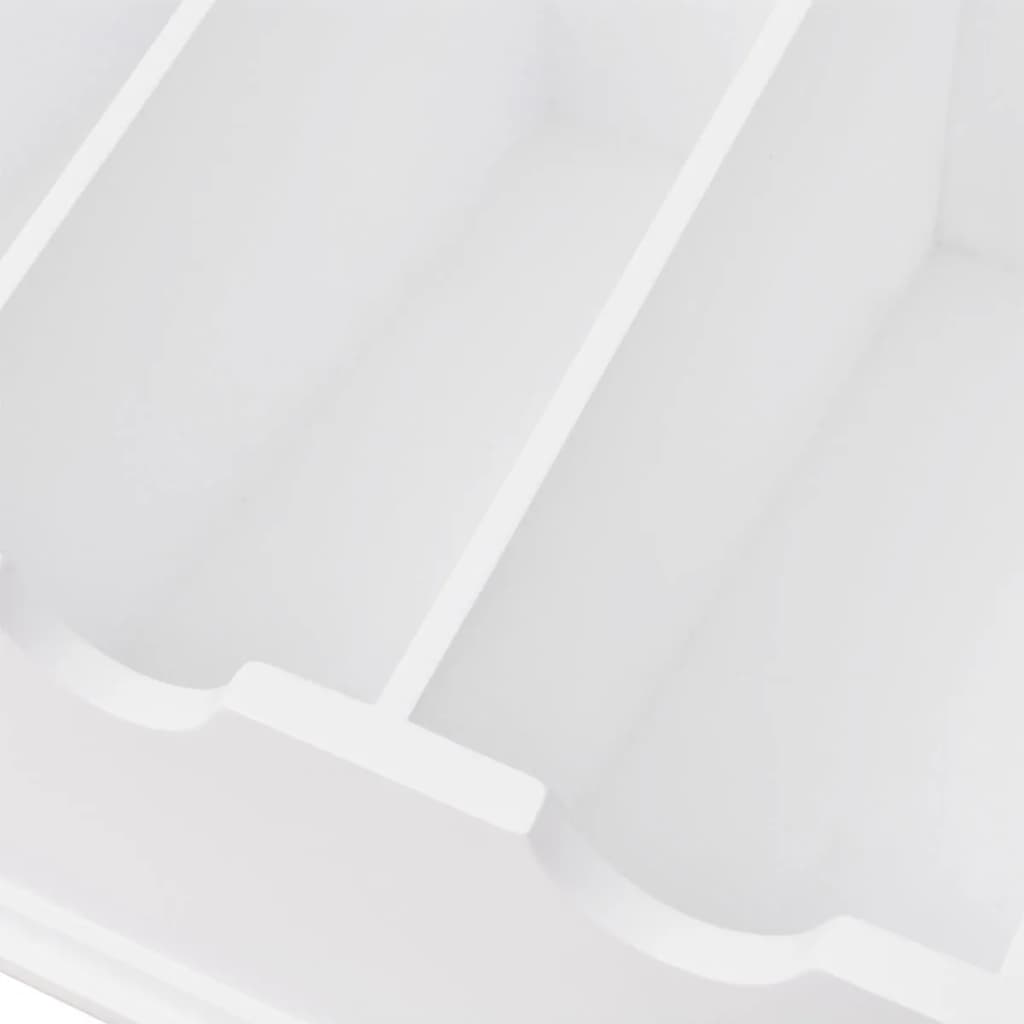 Portaposate in MDF Bianco in Stile Barocco | homemem39