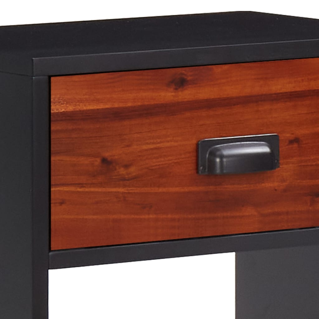 Comodino in Massello Acacia 40x30x57 cm | homemem39