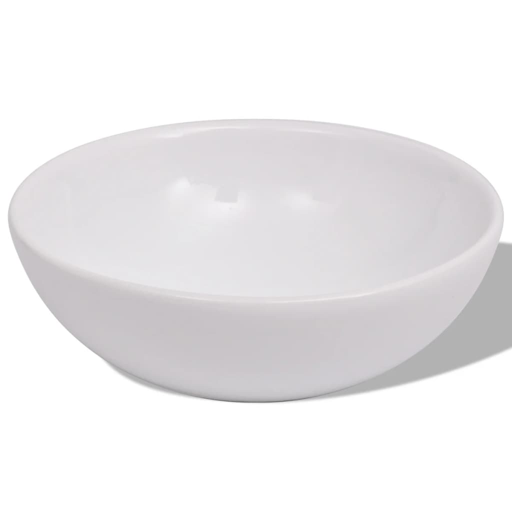Set Mobili da Bagno 4 pz con Lavabo e Rubinetto Beige | homemem39
