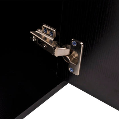 Set Mobili da Bagno 11 pz con Lavabo e Rubinetto Nero | homemem39