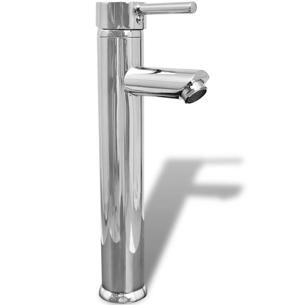 Set Mobili da Bagno 9 pz con Lavabo e Rubinetto Beige