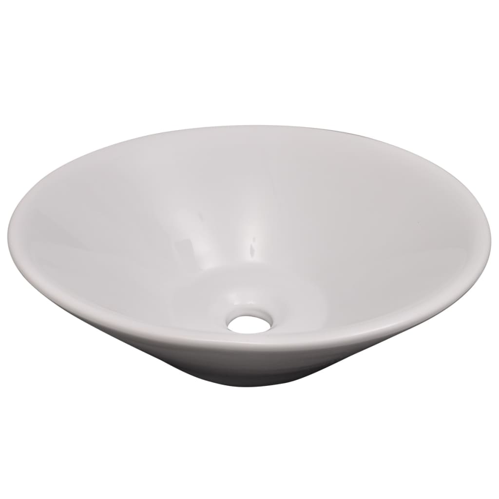 Set Mobili da Bagno 10 pz con Lavabo e Rubinetto Nero | homemem39