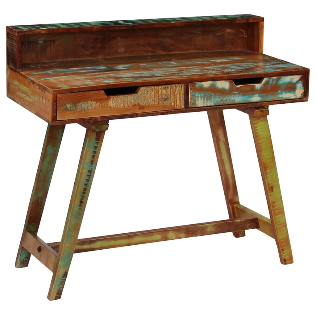 Scrivania in Legno Massello Anticato