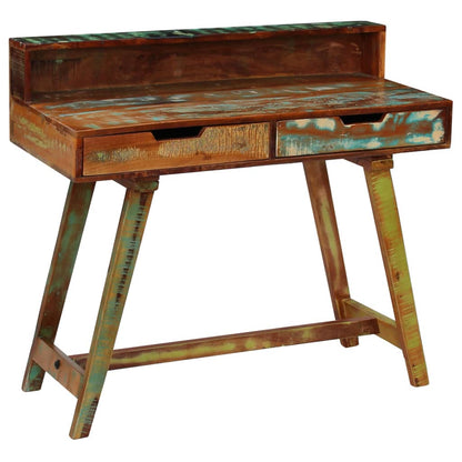Scrivania in Legno Massello Anticato