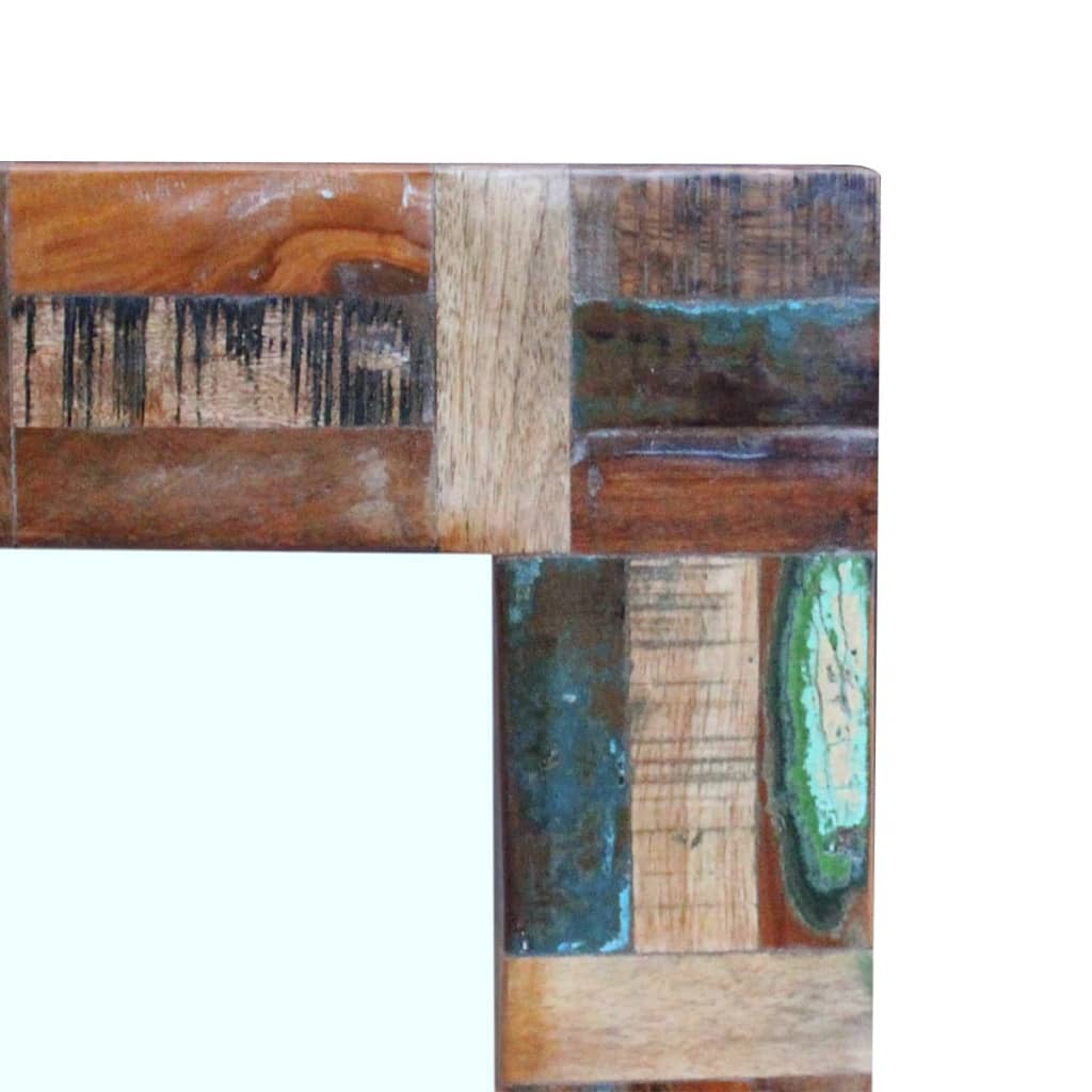 Specchio in Legno Massello di Recupero 80x50 cm | homemem39