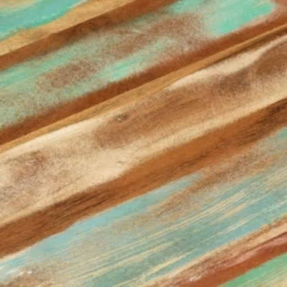 Tavolino da Salotto Forma di Coppa Legno di Recupero 60x60x30cm