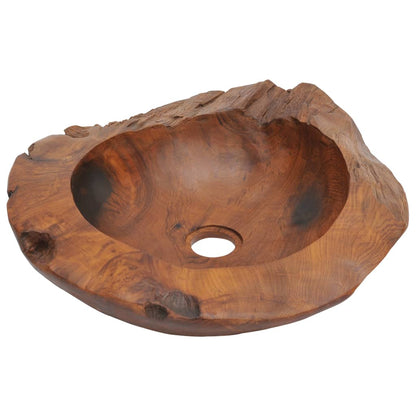 Lavabo in Legno di Teak 45 cm