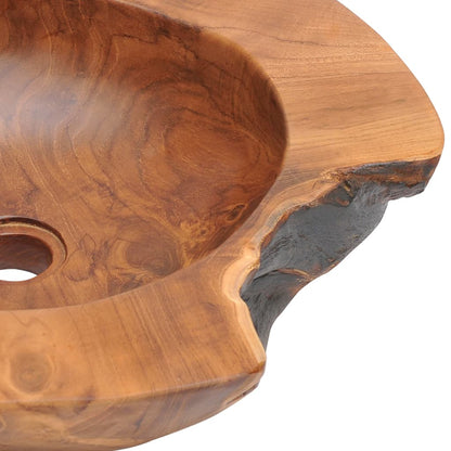 Lavabo in Legno di Teak 45 cm