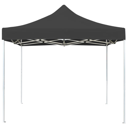 Gazebo Professionale Pieghevole in Alluminio 3x3 m Antracite - homemem39