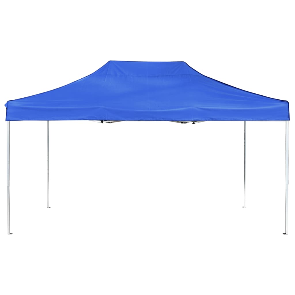 Gazebo Professionale Pieghevole Alluminio 4,5x3 m Blu - homemem39