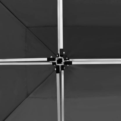 Gazebo Pieghevole con Pareti in Alluminio 4,5x3m Antracite - homemem39