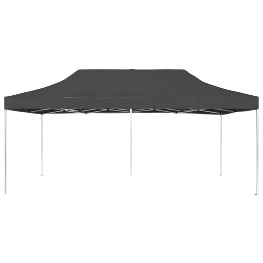 Gazebo Professionale Pieghevole Alluminio 6x3 m Antracite - homemem39