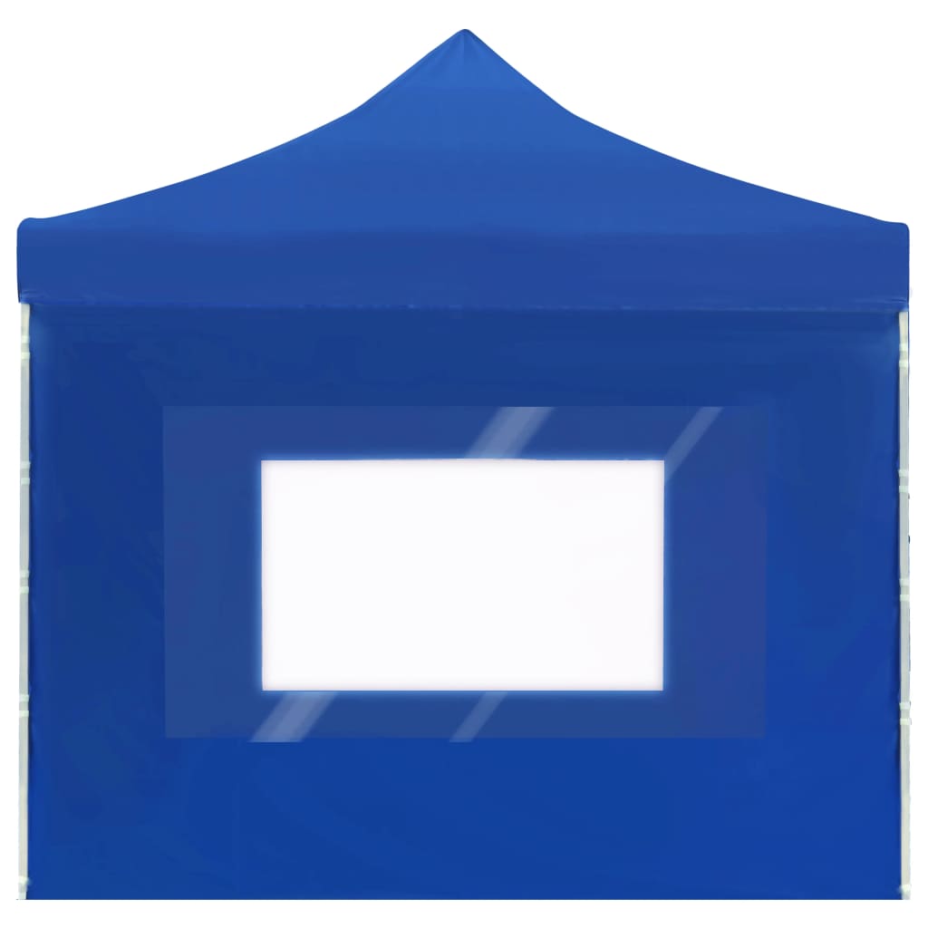 Gazebo Professionale Pieghevole Alluminio con Pareti 6x3 m Blu | homemem39
