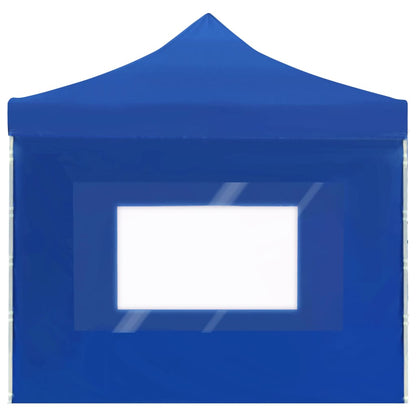 Gazebo Professionale Pieghevole Alluminio con Pareti 6x3 m Blu | homemem39