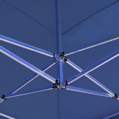Gazebo Professionale Pieghevole Alluminio con Pareti 6x3 m Blu | homemem39
