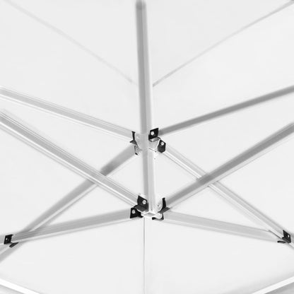Gazebo Professionale Pieghevole Alluminio e Pareti 6x3m Bianco | homemem39