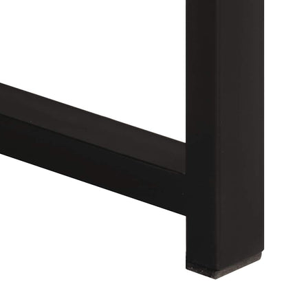 Tavolini Impilabili 3 pz in Legno Massello di Mango - homemem39