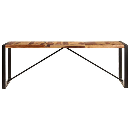 Tavolo da Pranzo 220x100x75 cm Legno Massello di Acacia