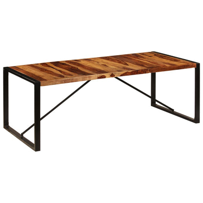 Tavolo da Pranzo 220x100x75 cm Legno Massello di Acacia