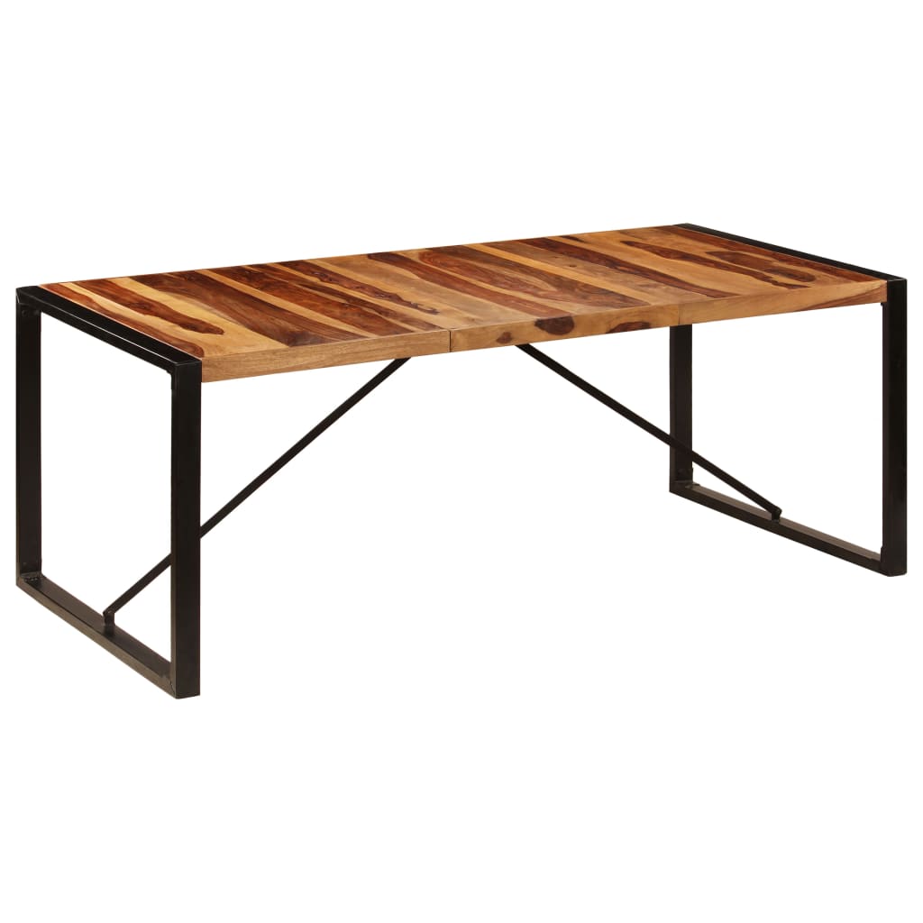 Tavolo da Pranzo 200x100x75 cm in Legno Massello di Acacia | homemem39