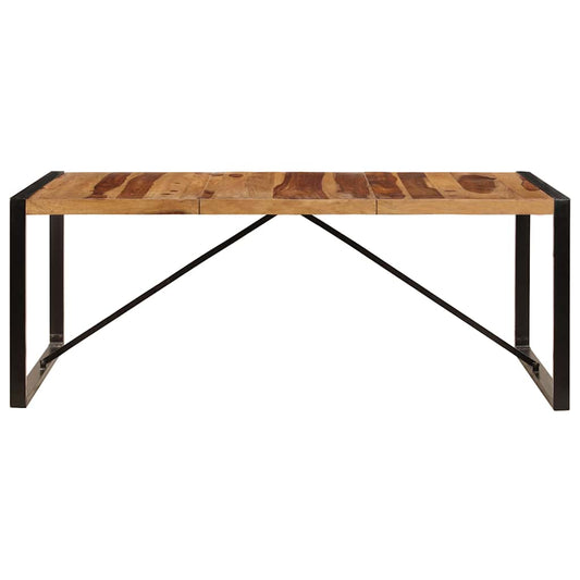 Tavolo da Pranzo 200x100x75 cm in Legno Massello di Acacia