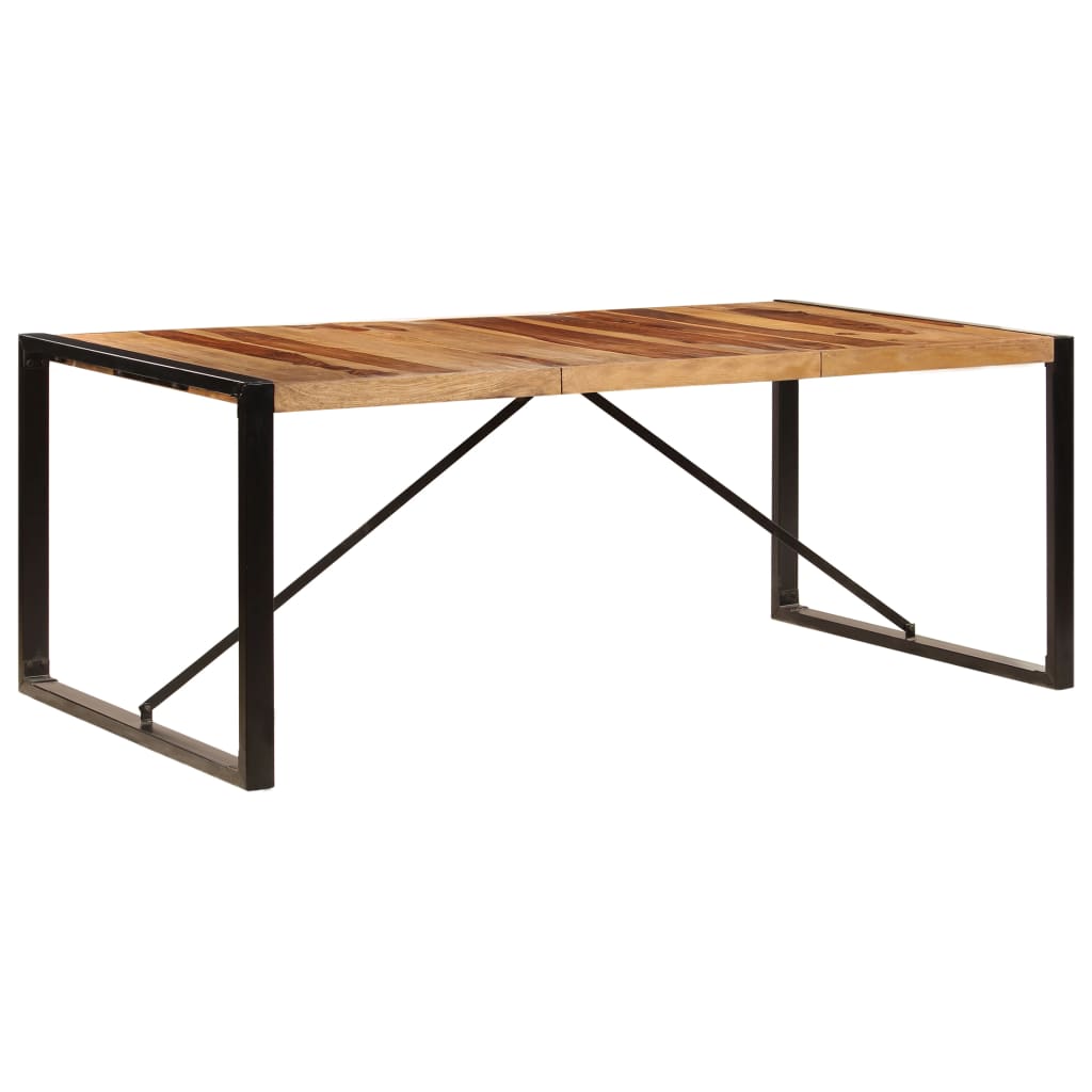 Tavolo da Pranzo 200x100x75 cm in Legno Massello di Acacia | homemem39